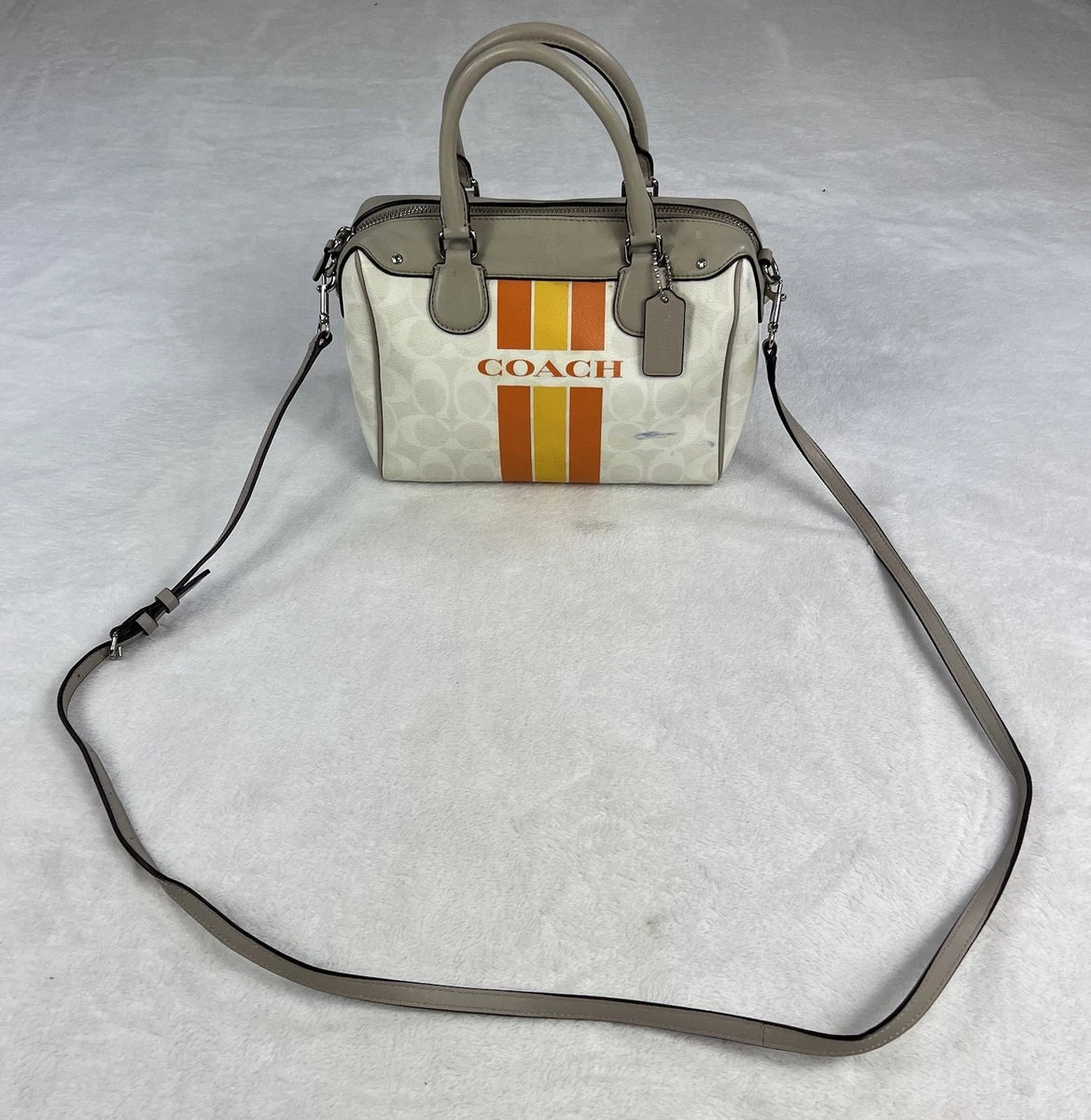 Coach Striped Mini Bags & Handbags for Women for sale | eBay