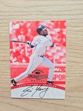 1997 Donruss Signature Series Red Auto Eric Young