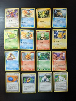 Pokémon Cards EX Emerald Bundle x16 2005 (Including Pikachu)