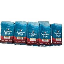 Seattle's Best Light Roast Ground Coffee Lighthouse 100 Arabica 12 Oz - Four