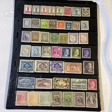 Lot of new and used stamps from all over the world mostly  are off paper.