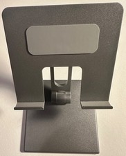 Tablet Stand, Adjustable, Foldable, Grey/Silver