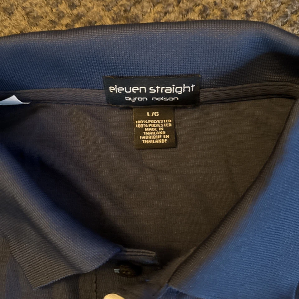 Camisa de golf Byron Nelson Eleven recta para hombre talla grande NUEVA NUEVA CON ETIQUETAS majestuosa Foto 3 de 4