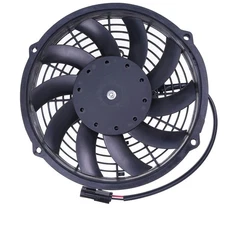 For SPAL 30100435 10'' Low-Profile Fan Puller Curved Blades 12Volt 802 cfm