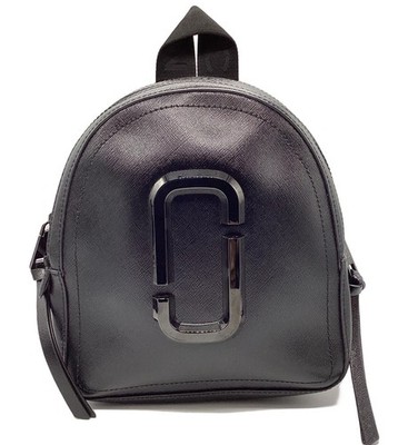 MARC JACOBS Pack Shot Backpack Black Leather M0014988 | eBay