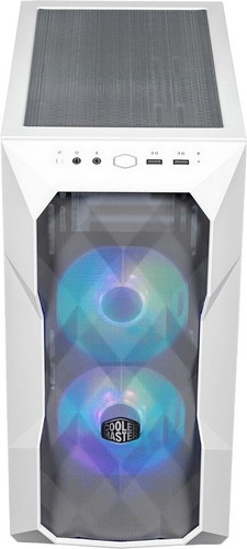 Cooler Master MicroATX MasterBox TD300 White ARGB Mesh Case TD300-WGNN-S00 - Picture 2 of 2