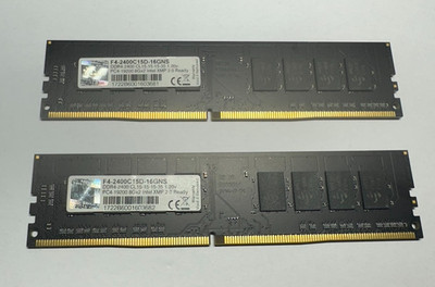 G.Skill Aegis 16GB (2x8GB) DDR4-2400 CL15 Ram Arbeitspeicher Kit - Getestet