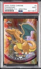 2000 TOPPS CHROME POKEMON T.V. SPECTRA #6 CHARIZARD PSA 9