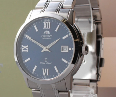 Orient ER1T-C0-B Automatic Watch - Blue Sunburst Dial - Original Bracelet