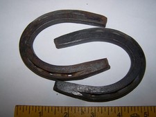 Vintage Diamond Hot Forged Horseshoe Small Shoe For Pony Shoe Blacksmith set