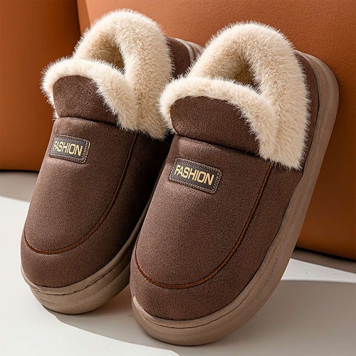 Cozy Snow Boots with Faux Fur Lined Winter Warm Ankle Boots Outdoor House Shoes - Bild 10 von 15