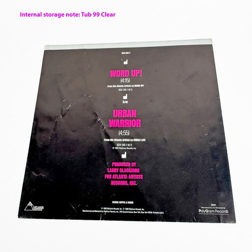 Cameo Word Up 45 Hülle nur 7 Zoll Single Vintage Cover - Bild 3 von 4