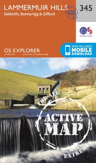 Lammermuir Hills by Ordnance Survey (Sheet map, folded)
