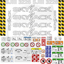 Fits Skyjack Sjiii 3226 Decal Kit Scissor Lift Stickers - Free Shipping 3m Vinyl