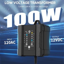 100W Low Voltage Landscape Transformer Weatherproof Low Voltage Transform