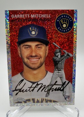 2023 Topps Chrome Platinum Anniversary - Garrett Mitchell #4 Speckle /150
