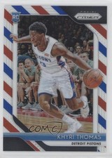 2018-19 Panini Prizm Red White & Blue Prizm Khyri Thomas #122 1s6