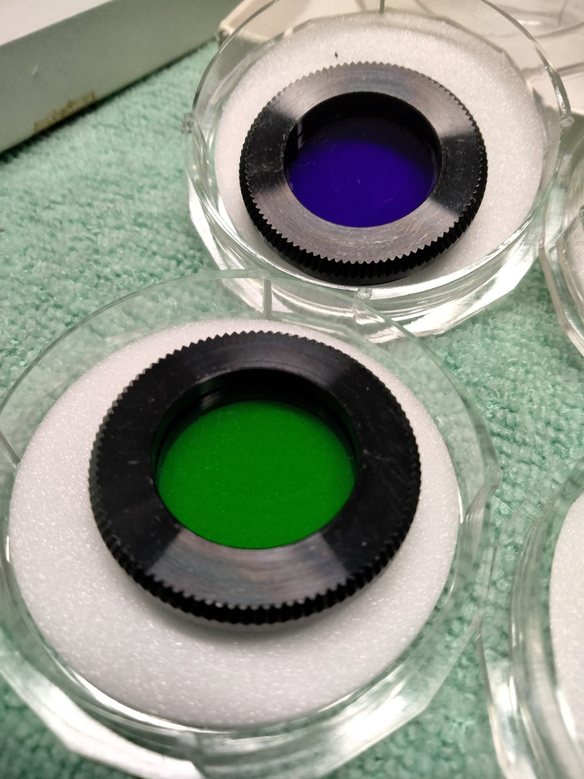 1980's NOS Celestron Color Filters Boxed Set - Japan