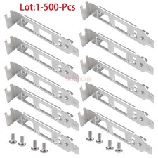Lot Low Short PCI Heigt Bracket for Intel X520-DA2 E10G42BTDA  X520-SR2 X710-DA2