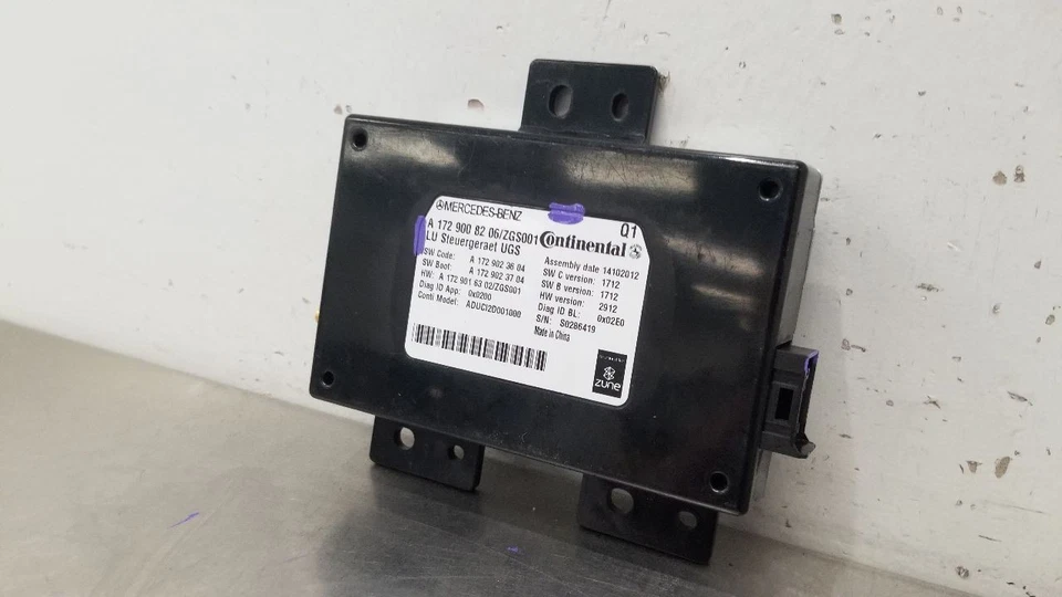 13 MÓDULO DE CONTROL DE COMUNICACIÓN MERCEDES BENZ CLS63 AMG C218 1729008206 Foto 3 de 4