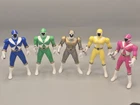 Power Rangers Lightspeed Rescue Figure Lot of 5 Vintage 1999 Bandai