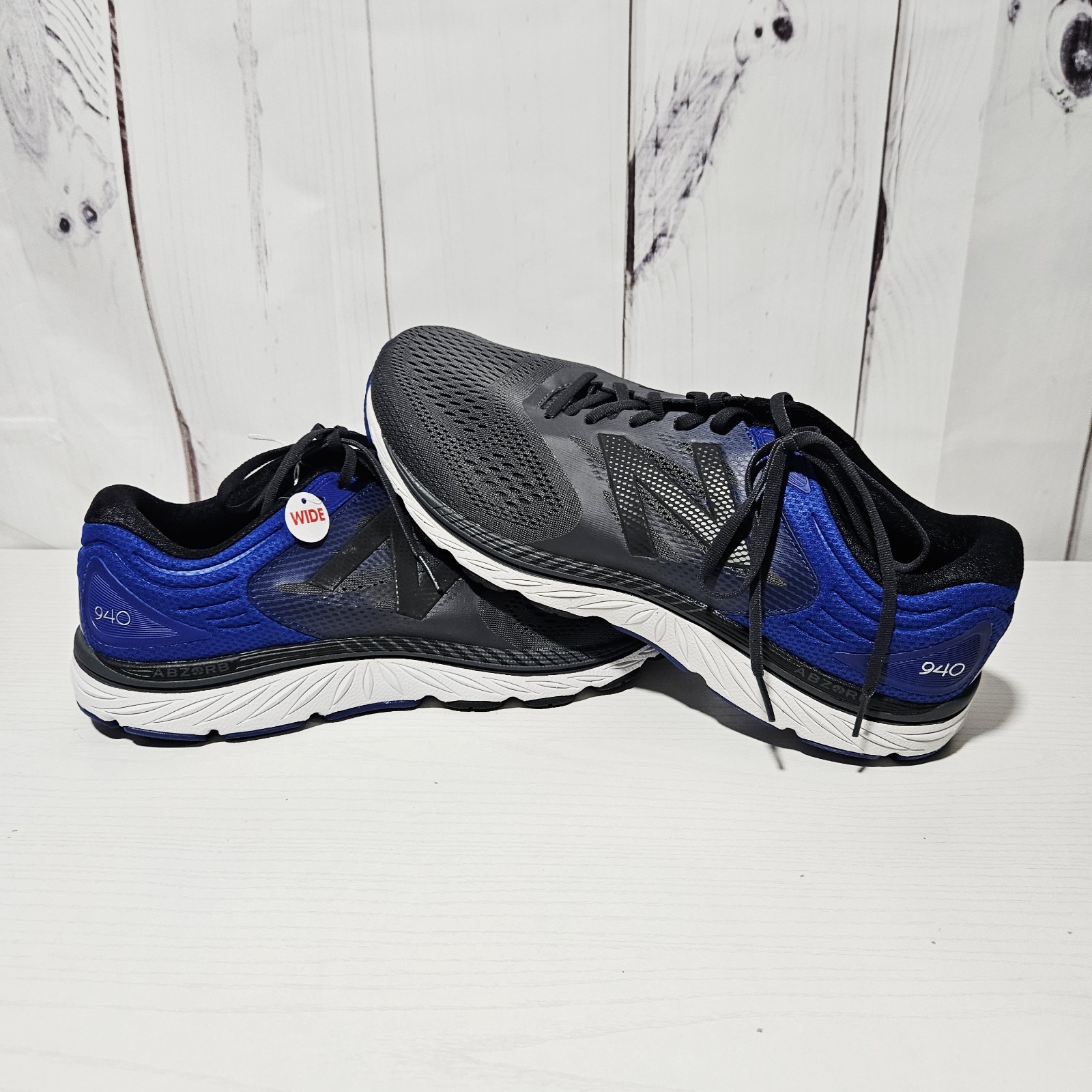 New Balance Men’s 940v4 Size 15 2E Grey/Blue |M940GB4| New Balance Men’s 940v4 Size 15 2E Grey/Blue |M940GB4|