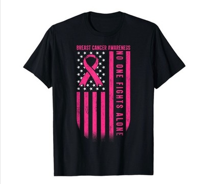 New Breast Cancer Awareness T-Shirt Size Large Free Shipping!