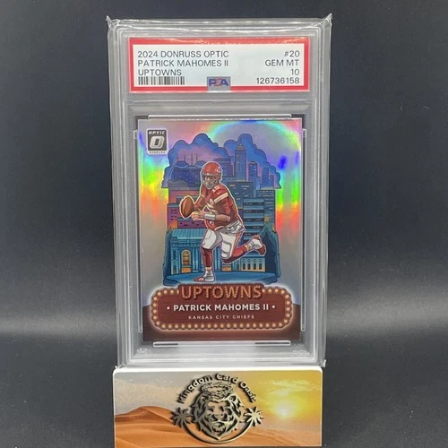 2024 Panini Donruss Optic - Patrick Mahomes Uptowns SSP PSA 10 - Casehit Chiefs