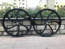 Cdhpower 26 6 Spoke Bike Wheel Rim Front Rear 100x120mm For Mtb Road Bicycle