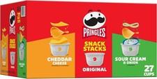  Free Duty Tax Pringles Potato Crisps Chips, On-the-Go Snacks, Snack Stacks