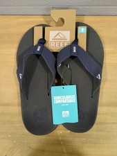 NWT Men  s Reef Phantom II Grey/Navy High Arch Support Size 9