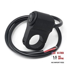 7/8 Inch Motorcycle Handlebar Switch 12V Waterproof ATV Handlebar Aluminum