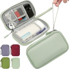 Small Cable Organizer Bag, Travel Cord Charger Organizer Case Waterproof