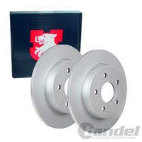 2X JP Group Bremsscheiben Ø265Mm Voll Hinten Passend FüR Ford C-MAX Focus