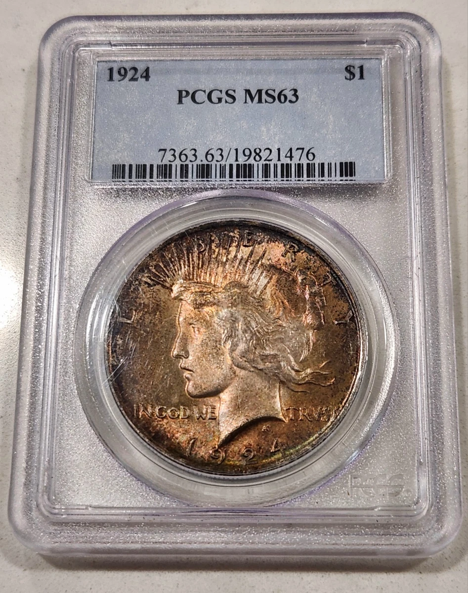 1924 Peace Dollars for sale | eBay