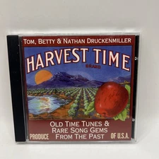 Harvest Time CD Tom Betty Nathan Druckenmiller 1999 bluegrass