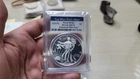 2013-W Enhanced Silver Eagle PCGS MS70 First Strike West Point Mint 1 oz