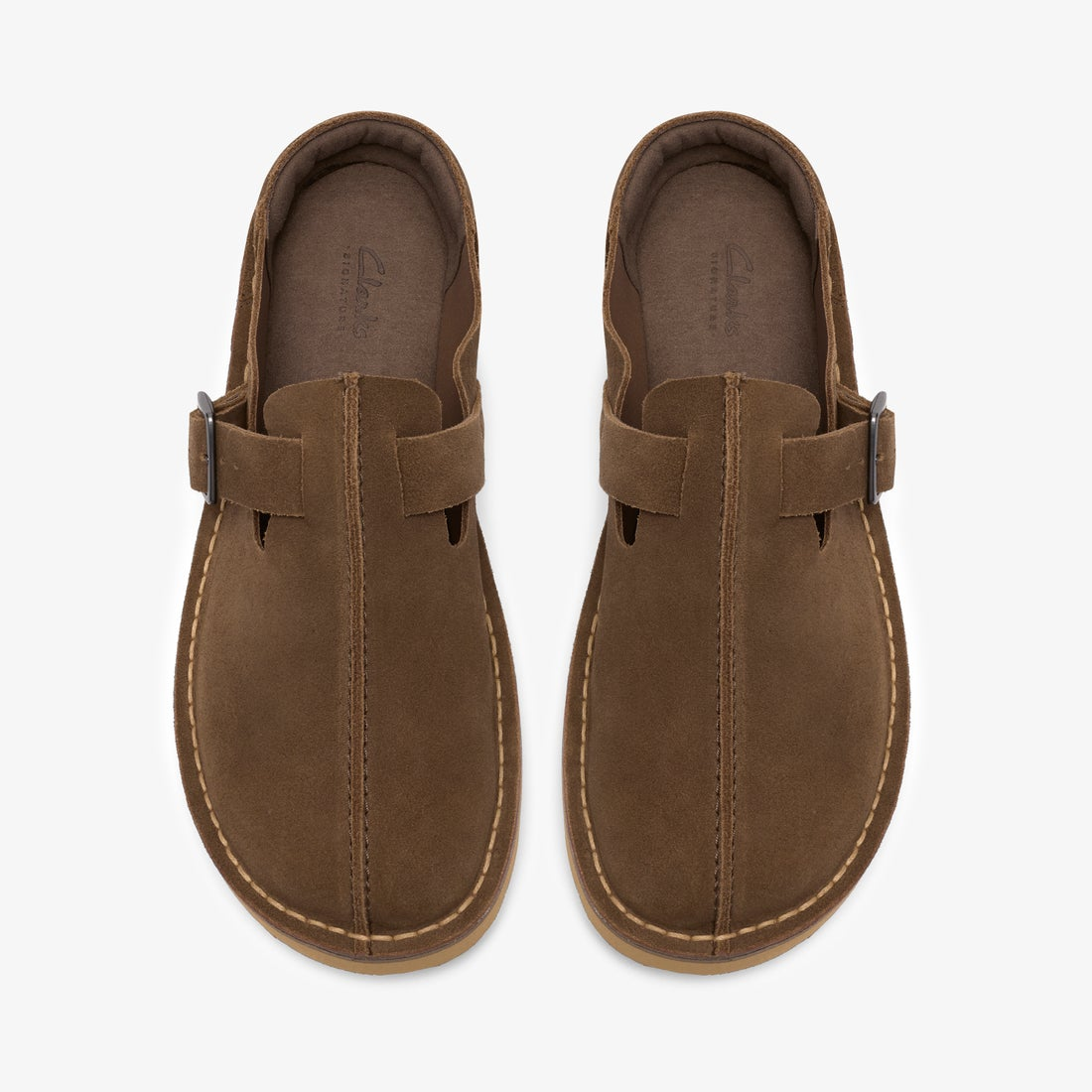 Clarks Solsbury Mule Khaki Suede Khaki 26186616 UK 4-13 | eBay