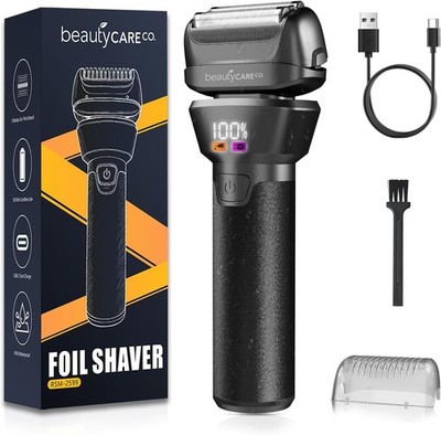 Maquina De Afeitar Electrica Para Hombre Afeitadora Rasuradora Barba Trimmer Gol