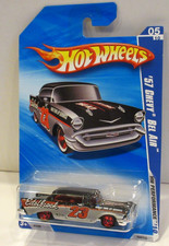Hot Wheels Performance Edlebrock 57 Chevy Bel Air Fuelie 283hp Mint