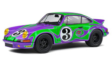 Solido 1:18 Diecast Model - 1973 Porsche 911 RSR  #3 Purple/Green Hippy Tribute