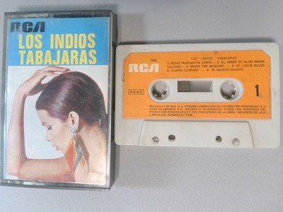 Los Indios Tabajaras Cassette 1969 RCA Spain Vintage Folk Latin Music