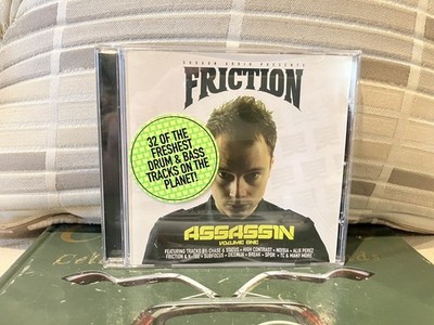 DJ Friction : Assassin Volume One - 2009 CD - 32 Drum & Bass Tracks In The Mix!