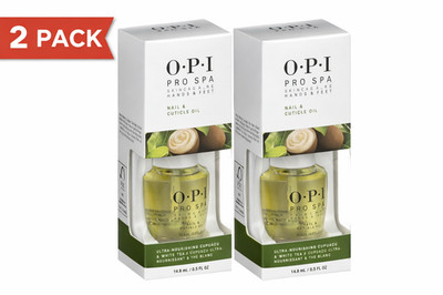 OPI Pro Spa Nail Treatment Nail & Cuticle Oil Ultra Nourishing 0.5oz - 2 Pack