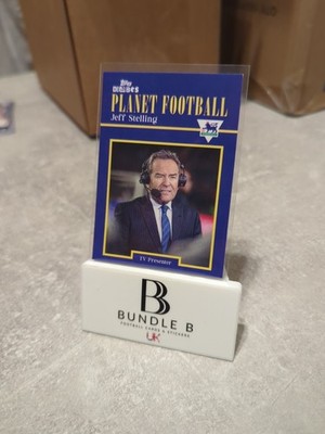 Topps Decades 1990s Planet Football Jeff Selling TV Presenter 
