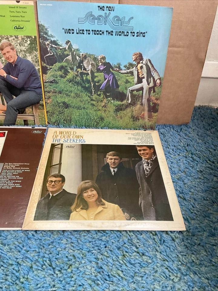 The New Seekers 4 LP  RECORD LOT GEORGY GIRL  VG / VG+ Foto 3 de 3
