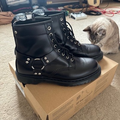 Dr. Martens 1460 Harness Boots *slightly broken in - worn in home only*