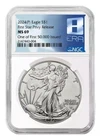 2024 1oz American Silver Eagle Star Privy NGC MS69 Eighth Era Label 1 of 1st 50k