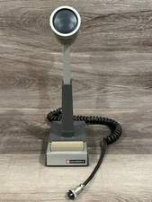 Vintage Siltronix Shure Model #CM17S Desktop Controlled Magnetic Microphone