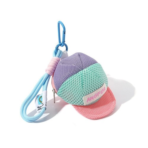 Hat Shape Coin Purse Anti Loss Pendant Pouch Bag New Mesh Bag - Picture 4 of 9